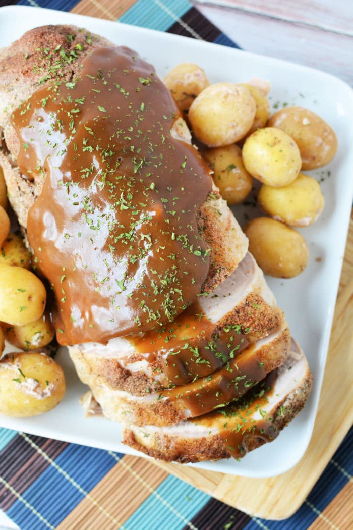 Pork tenderloin and online potatoes in ninja foodi