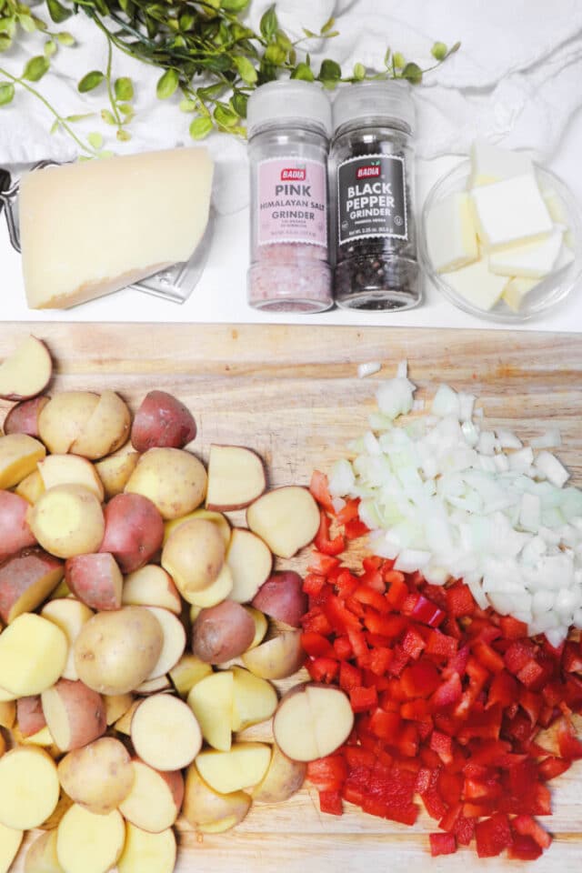 Traeger Smoked Potatoes and Onions Diced Potatoes on Smoker