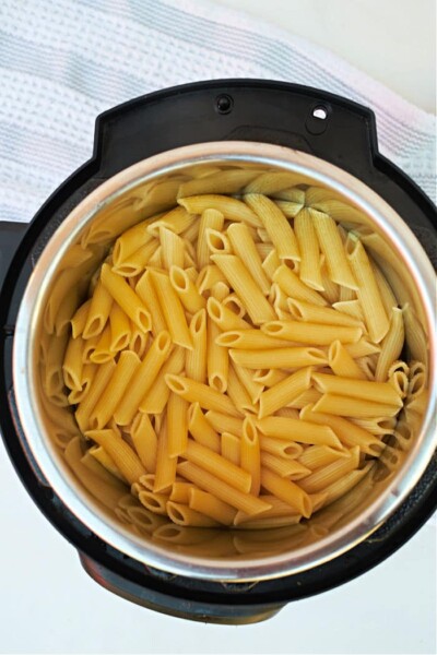 View of Pressure Cooker Pasta (Buttered)