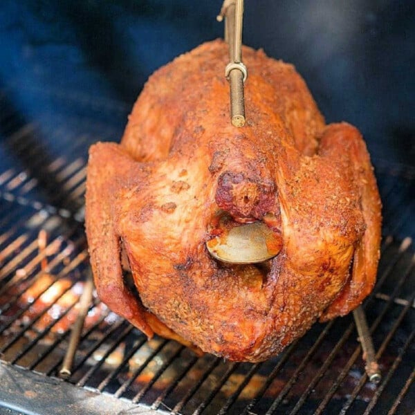 Smoked Turkey with Dry Rub