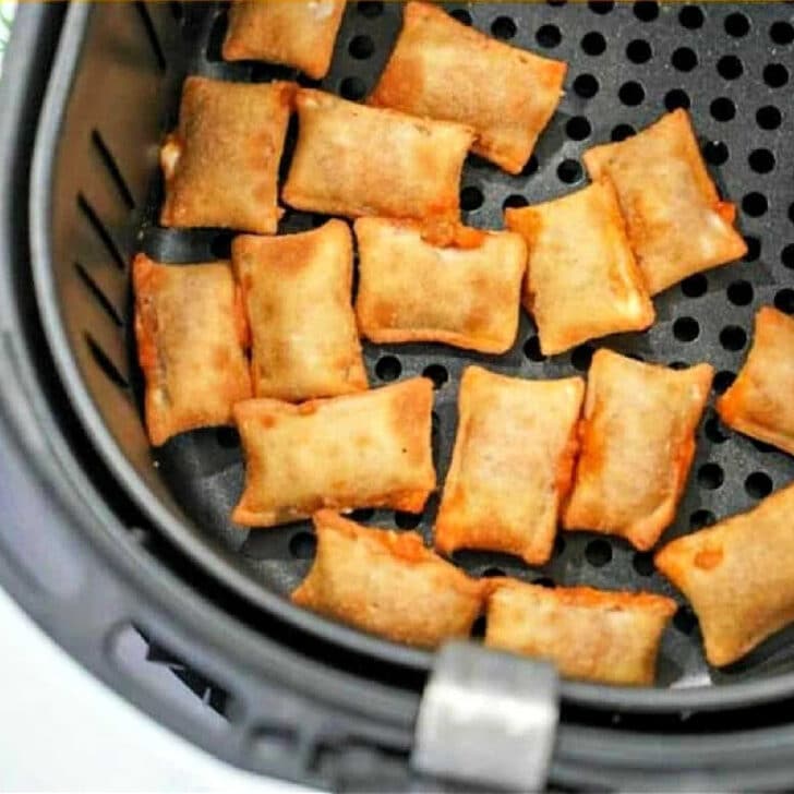 Frozen Pizza Rolls in the Air Fryer Ninja Foodi Frozen Pizza Rolls