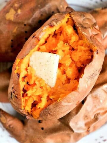 baked sweet potatoes