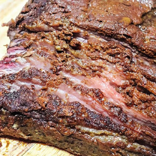 Brisket Flat Smoked Smoked Brisket on Traeger