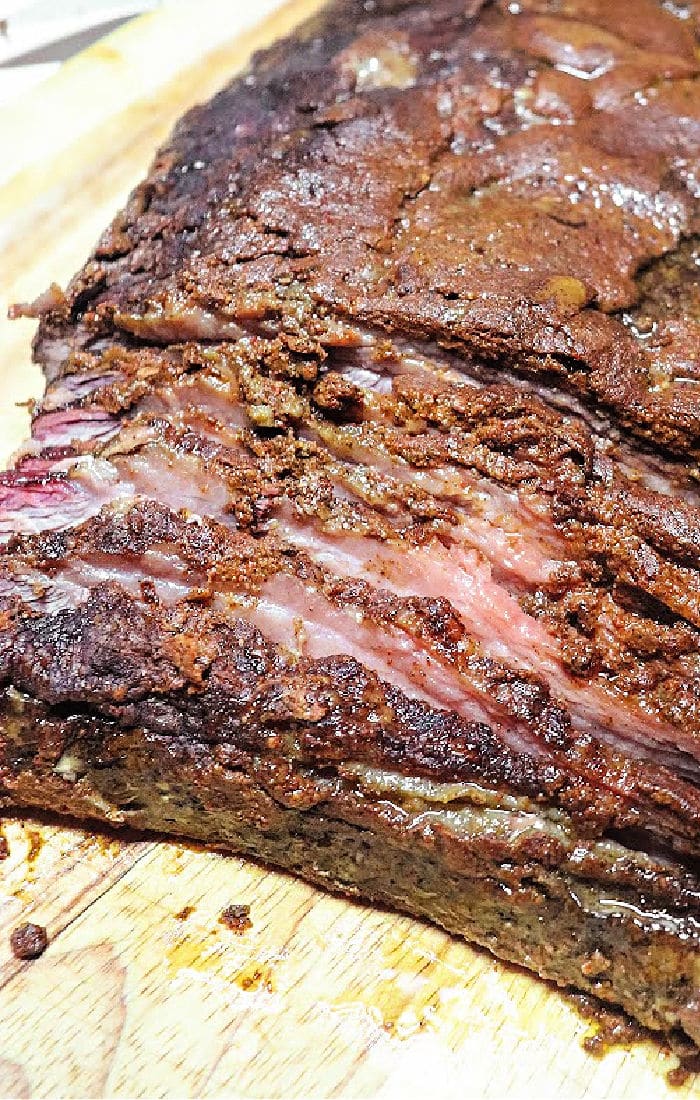 Brisket Flat Smoked Smoked Brisket on Traeger