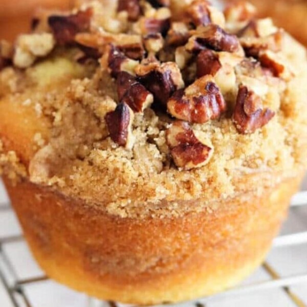 healthy coffee cake muffins