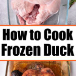 how to bake a frozen duck