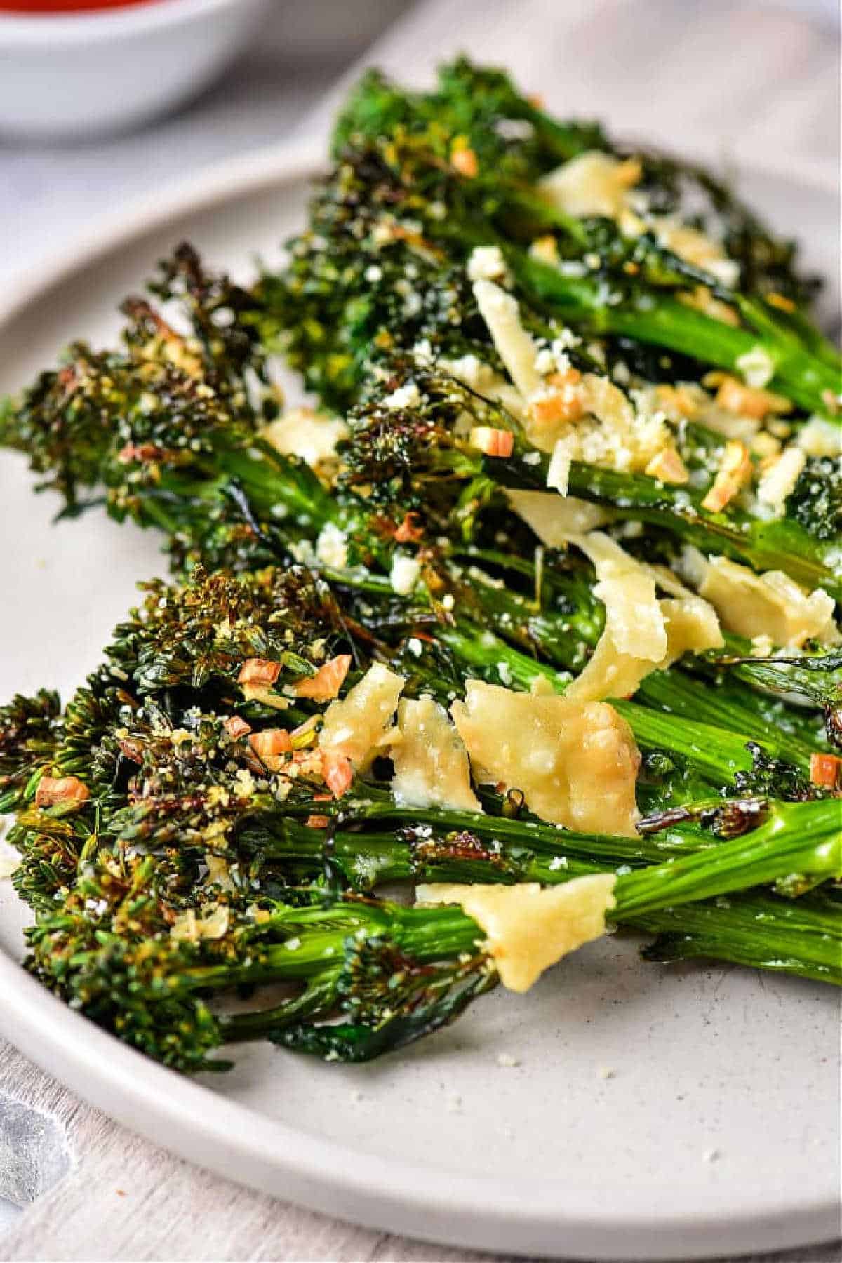 Parmesan Air Fryer Broccolini Ninja Foodi Broccolini Recipe