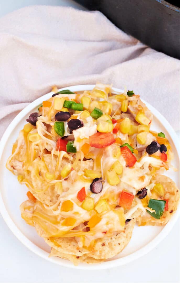 Air Fryer Nachos Chips and Cheese Ultimate Ninja Foodi Nachos