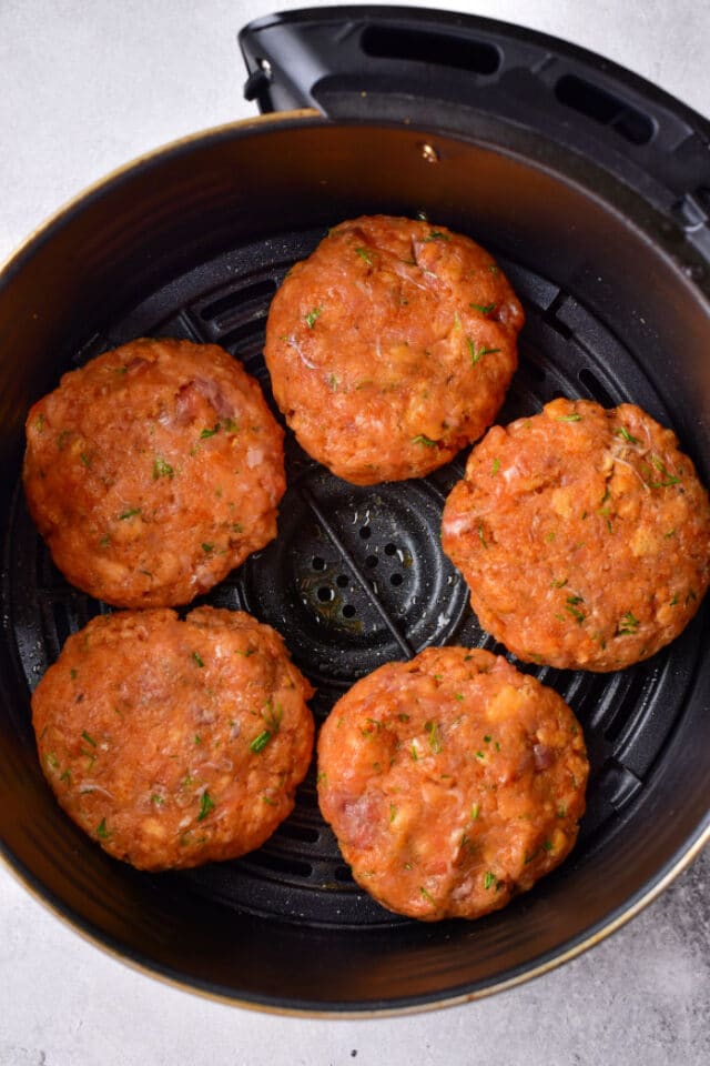 Old Fashioned Salmon Patties in Air Fryer, Baked or Pan Fried