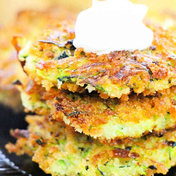 Air Fryer Zucchini Corn Fritters