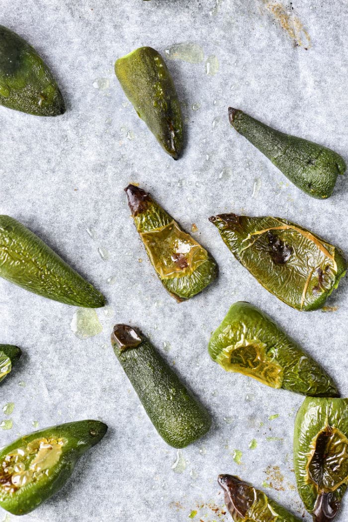 Charred Jalapenos