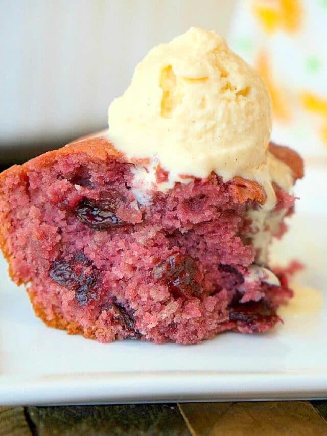 Cherry Cheesecake Monkey Bread with Cherry Pie Filling