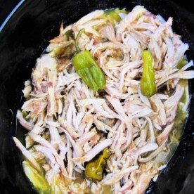 Crockpot Pepperoncini Chicken