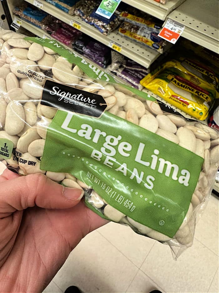 Dried Lima Beans