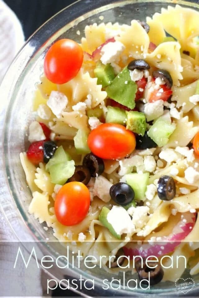 Cold Mediterranean Pasta Salad Recipe Mediterranean Salad   Easy Mediterranean Pasta Salad Recipe 640x960 