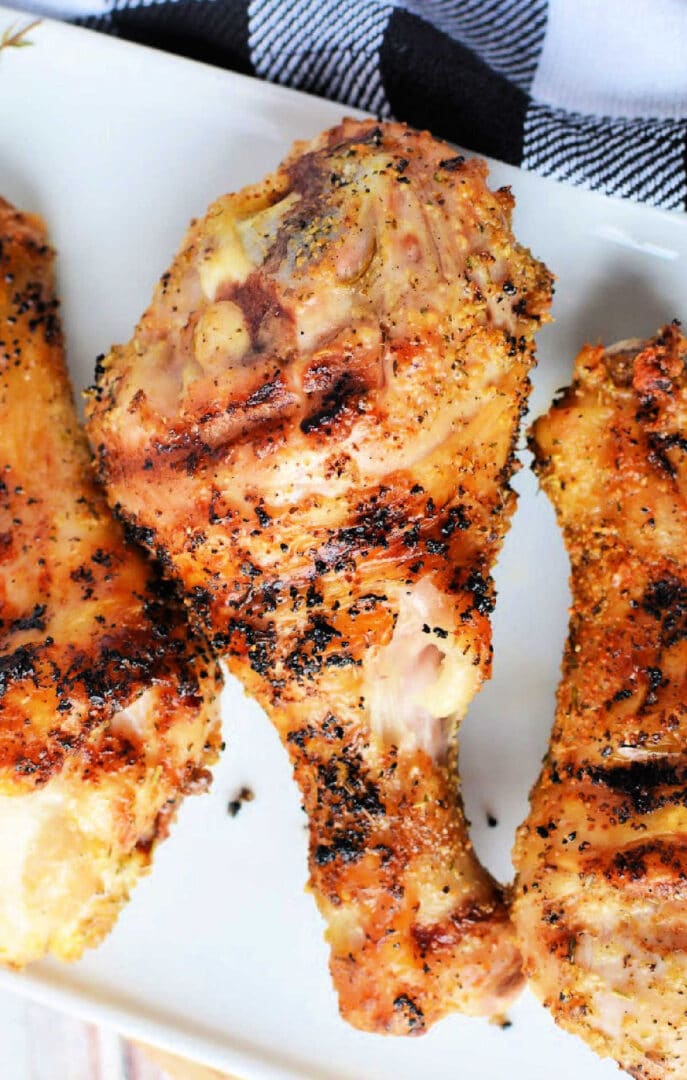 Killer Grilled Chicken Drumsticks at 400 with Dry Rub