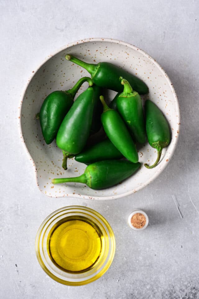Roasted Jalapeno in Oven How to Roast a Jalapeno for Salsa