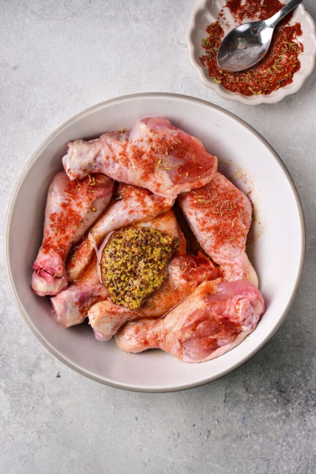 Air Fryer Mustard Chicken Honey Mustard Chicken Legs