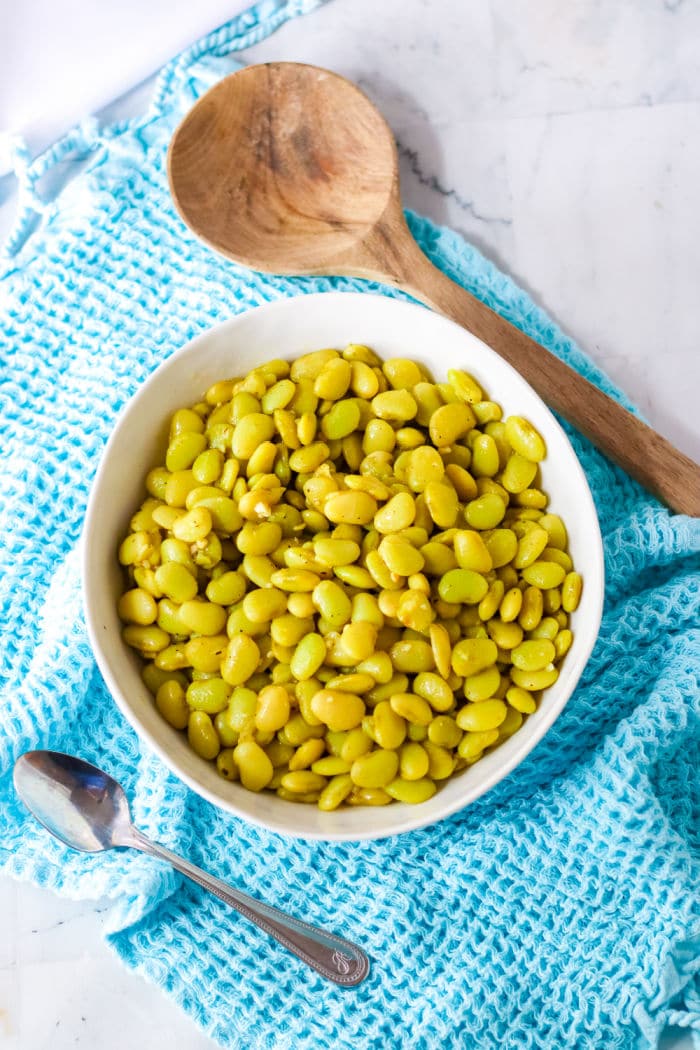 Southern Lima Beans with Ham