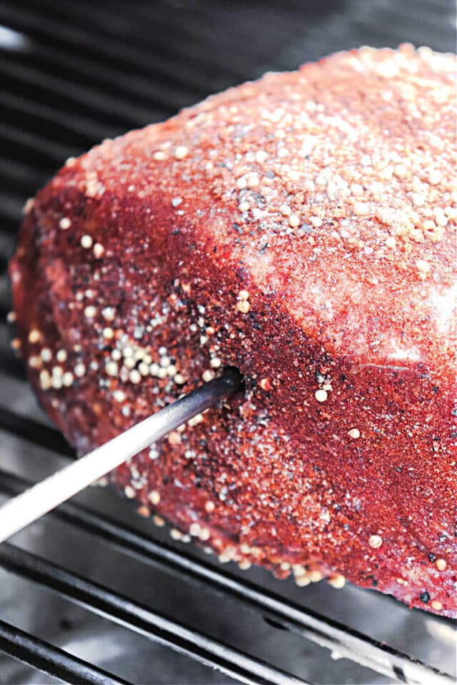 Smoked Sirloin Tip Roast Traeger Roast With Dry Rub 5877