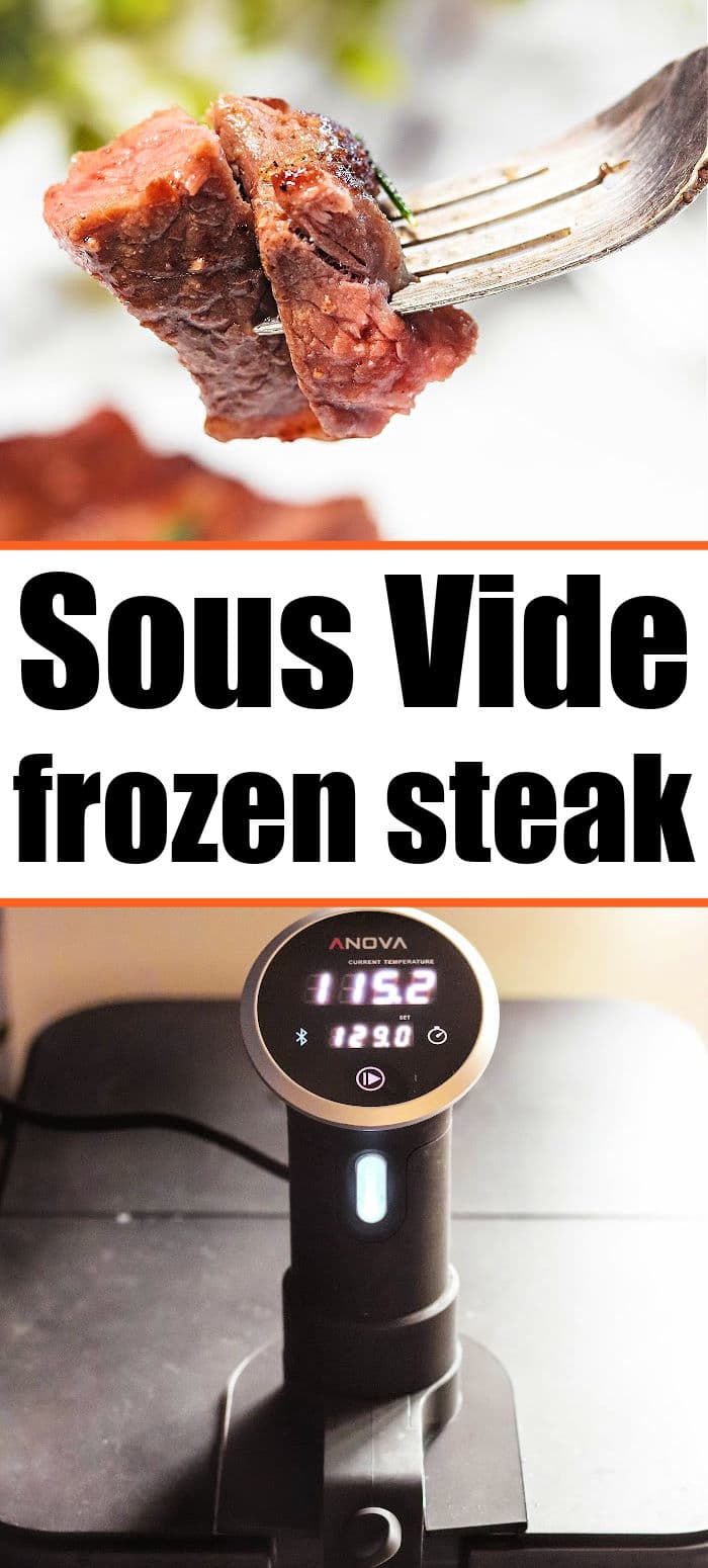 How to Sous Vide Frozen Steak Tbone, New York Strip, Filet