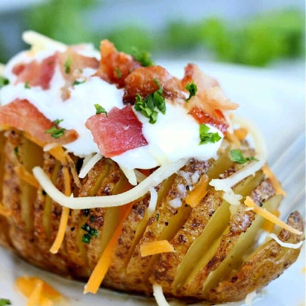 ninja foodi Hasselback Potatoes