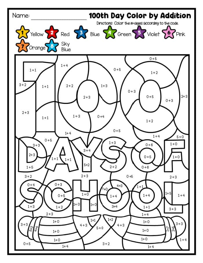 100-days-school-coloring-page-seeing-dandy-blog