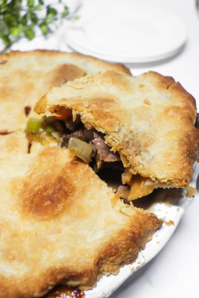 Double Crust Pot Pie Double Crust Chicken Pot Pie or Beef