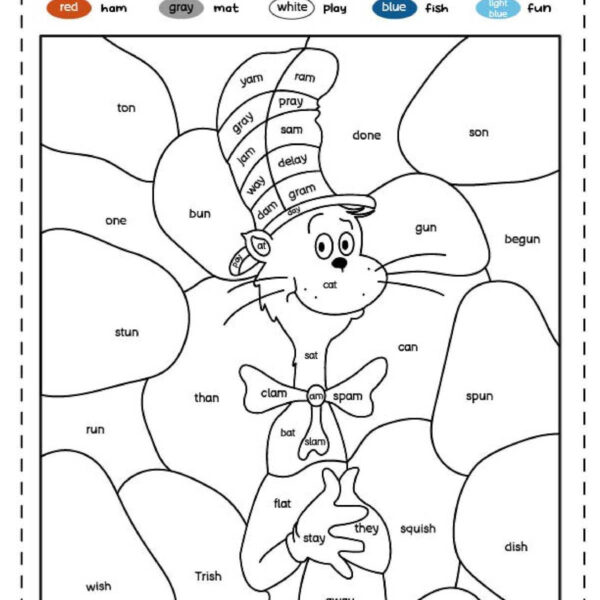 Dr. Seuss Coloring Pages