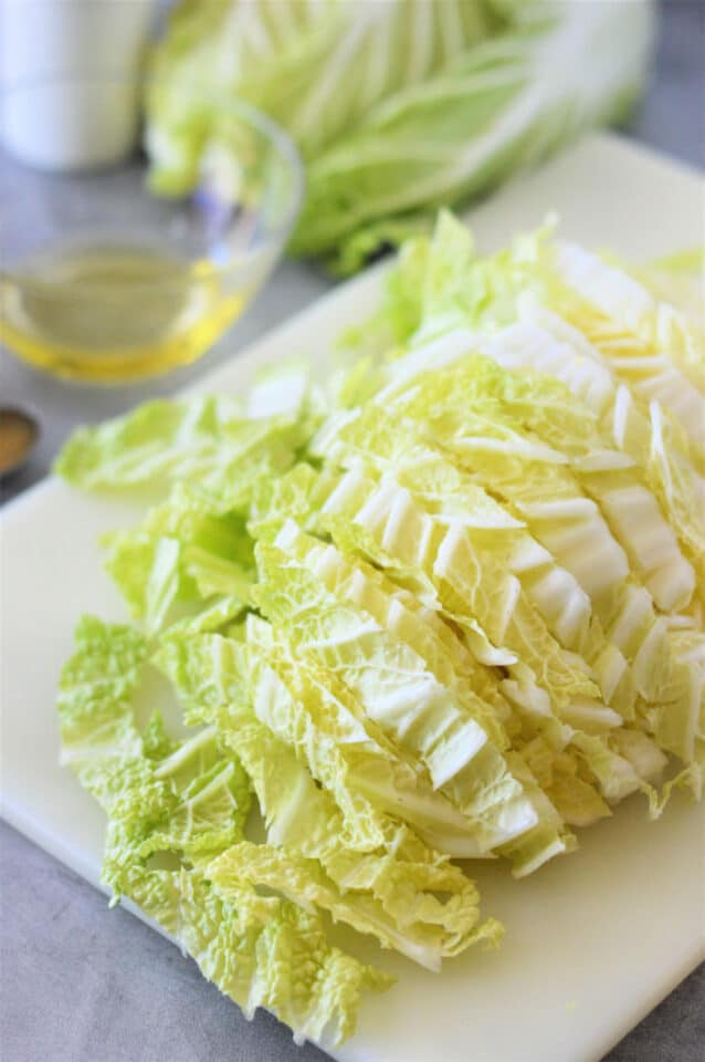 Napa Cabbage Recipe (Buttered)
