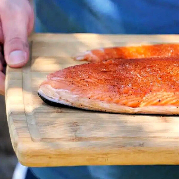 How to Smoke Salmon with dry rub