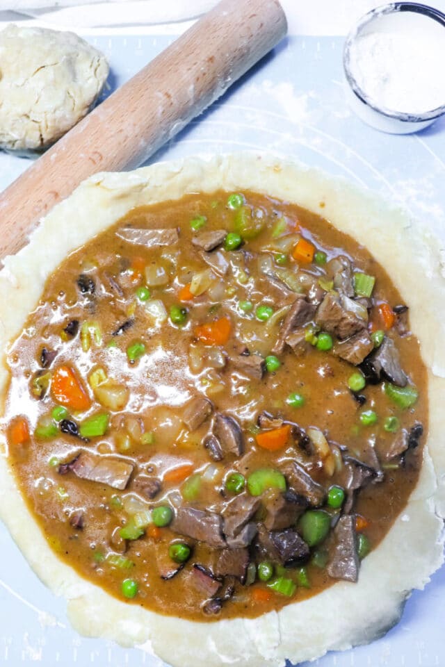 Pot Pie Crust Savory Pot Pie Crust no Shortening with Butter