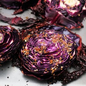 Roasted Red Cabbage