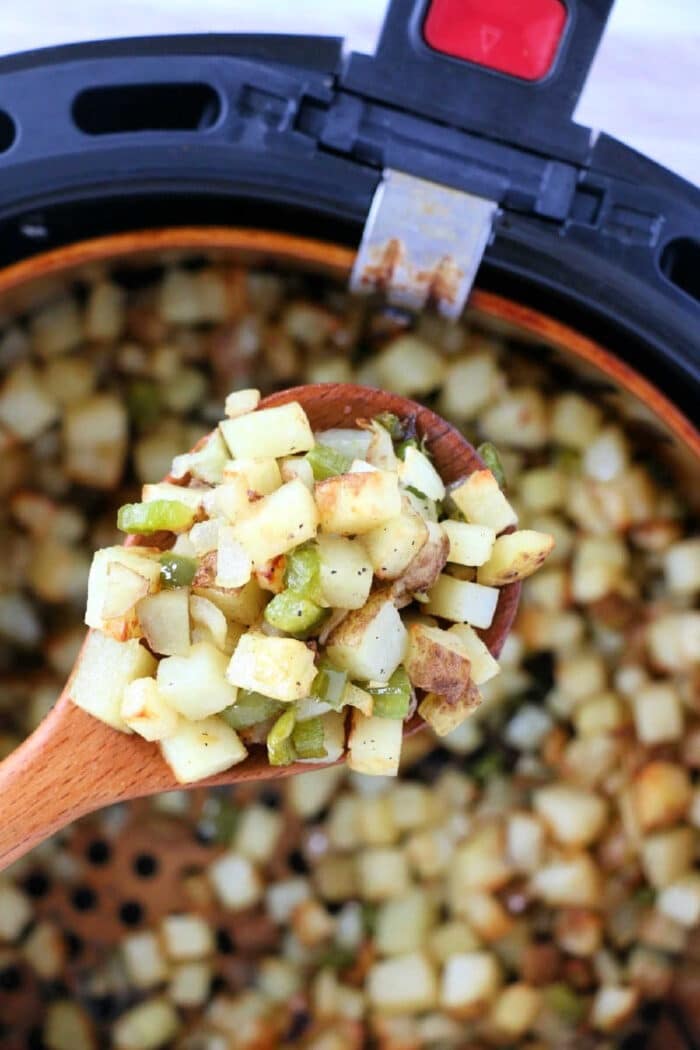 air fryer diced potatoes