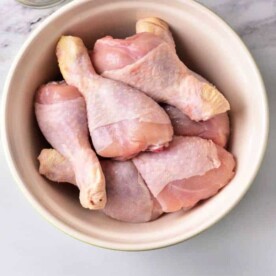 boiled chicken drumsticks