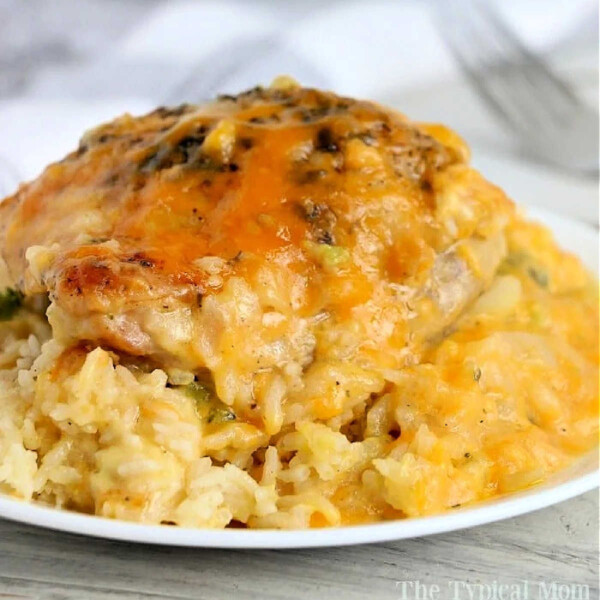 cheesy crockpot chicken and rice