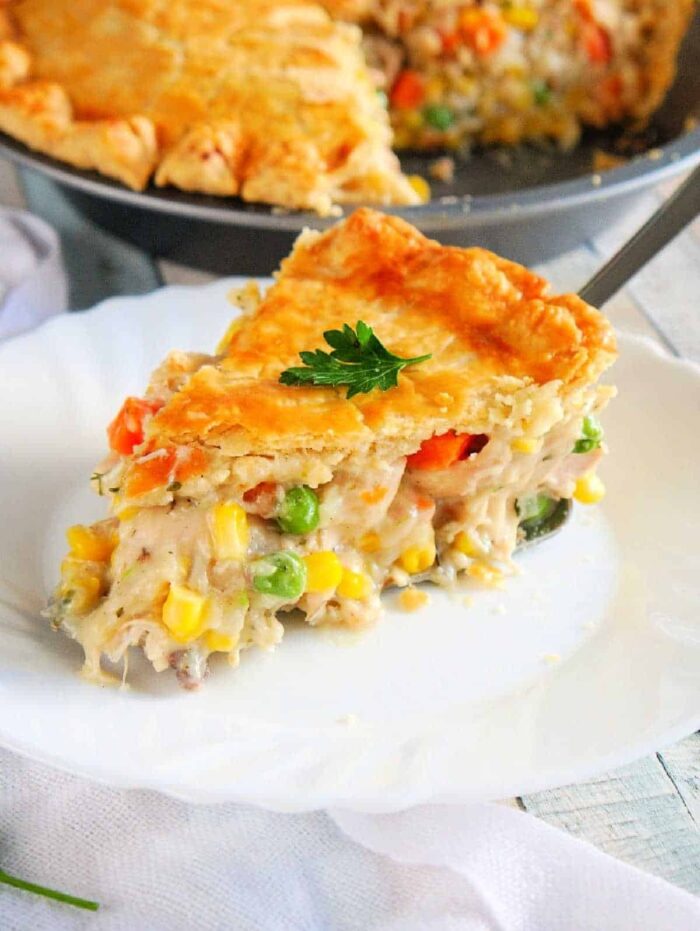 how to make pot pie with frozen vegetables