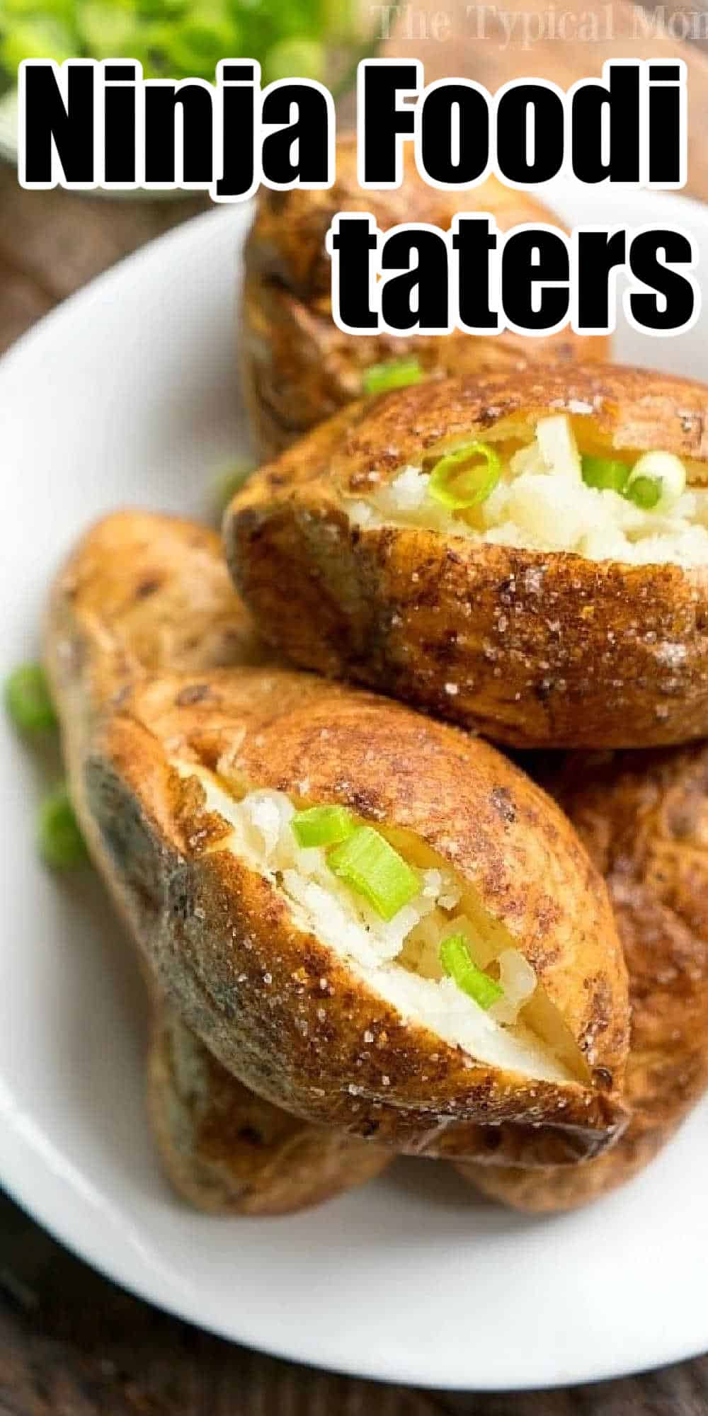 Crispy Ninja Foodi Baked Potatoes Air Fryer or Pressure Cooker