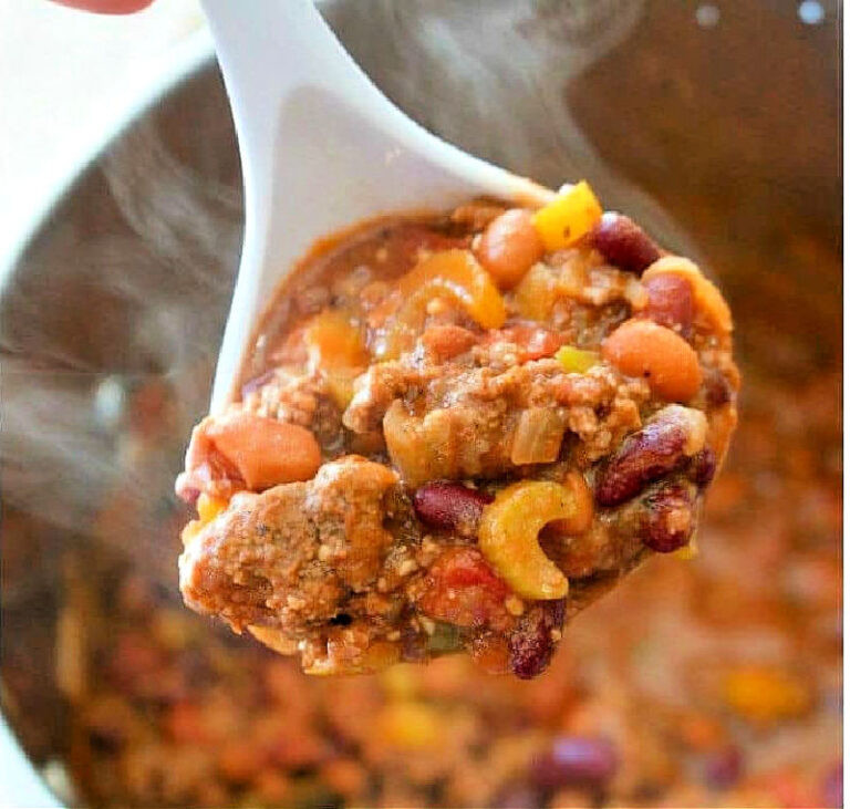 5 Ingredient Ninja Foodi Chili con Carne Canned or Dry Beans