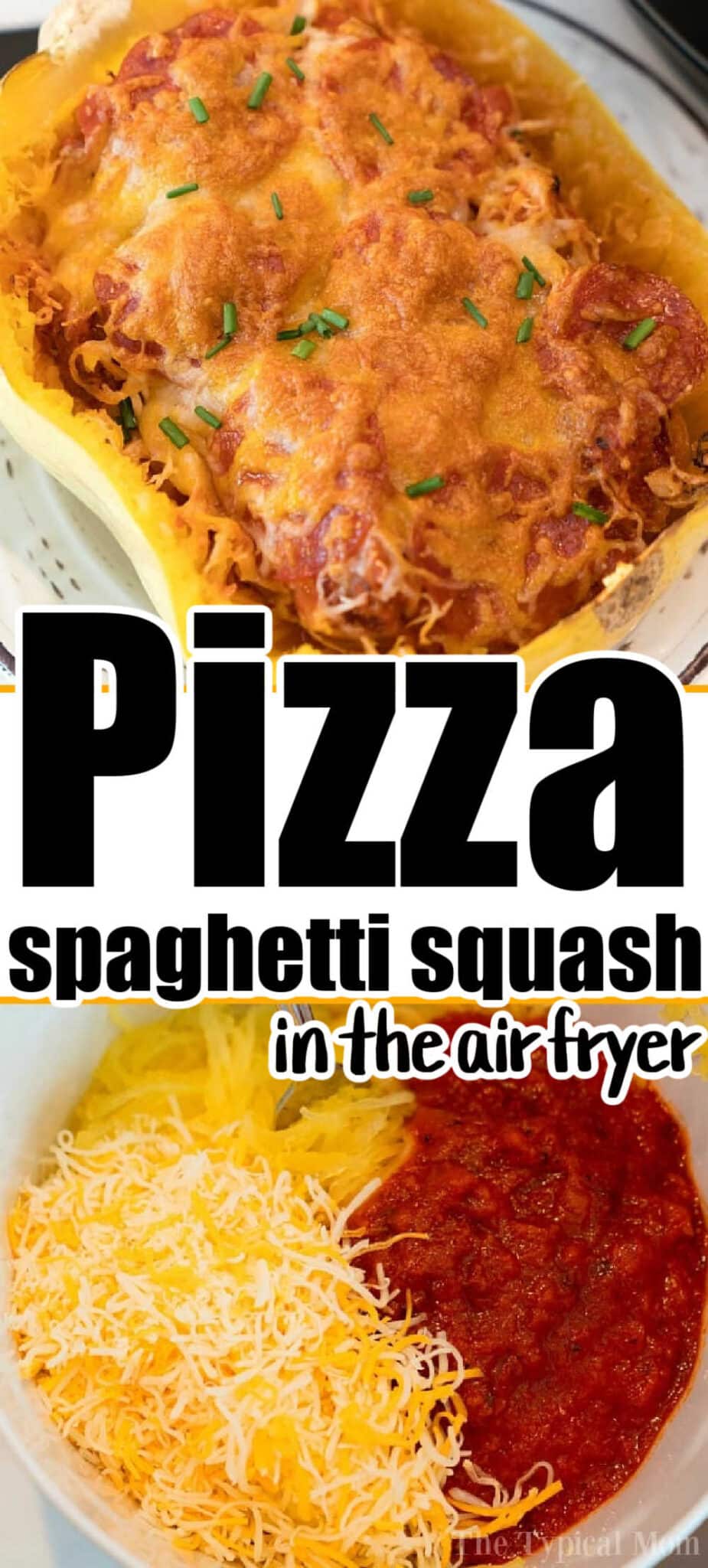 Ninja Foodi Spaghetti Squash Air Fryer Pizza Spaghetti Squash