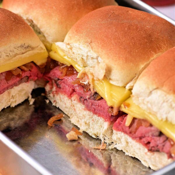 roast beef sliders