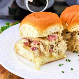 shredded-Chicken-Cordon-Bleu-Sandwich