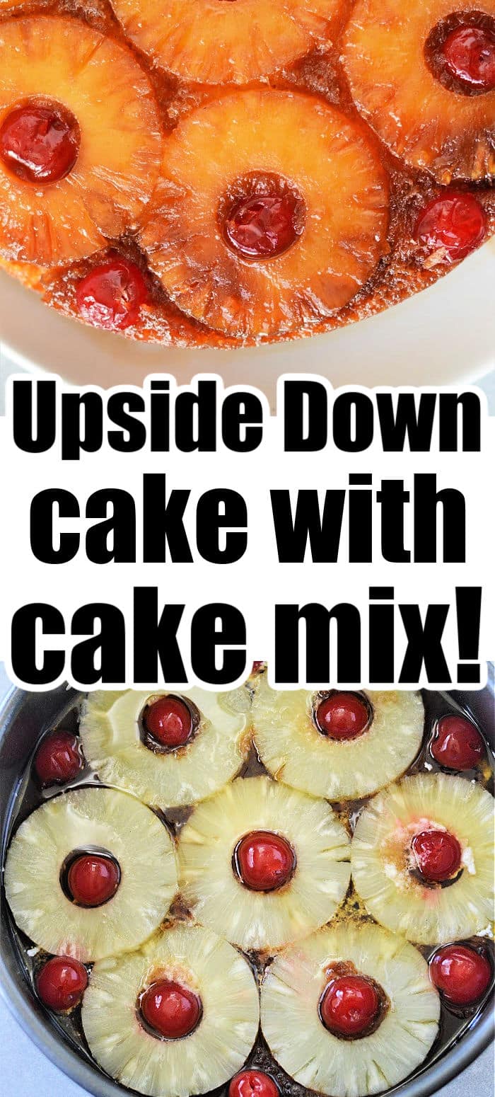 Easy Pineapple Upside Down Cake With Yellow Cake Mix