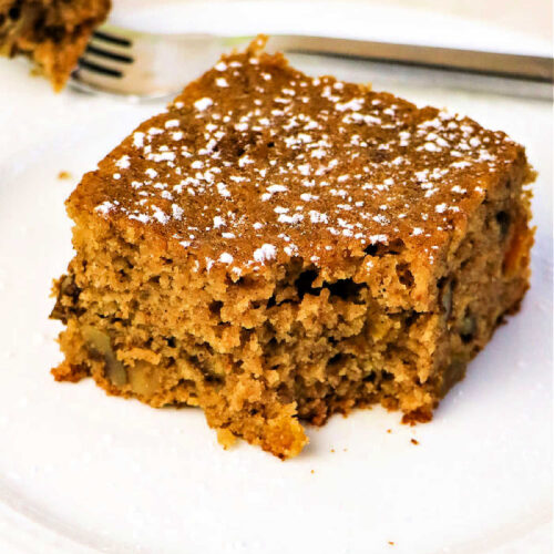 Old Fashioned Applesauce Spice Cake From Scratch