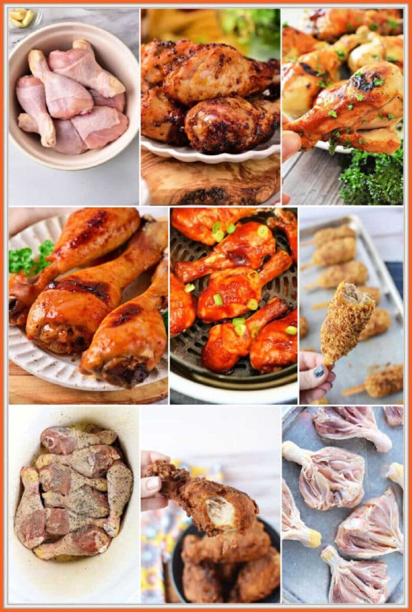 Best Chicken Leg Recipes (Oven, Instant Pot, Crockpot, Air Fryer)