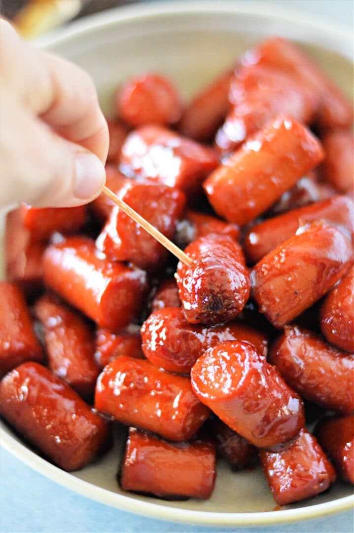 Hot Dog Burnt Ends in the Oven Frozen Hot Dog Burnt Ends