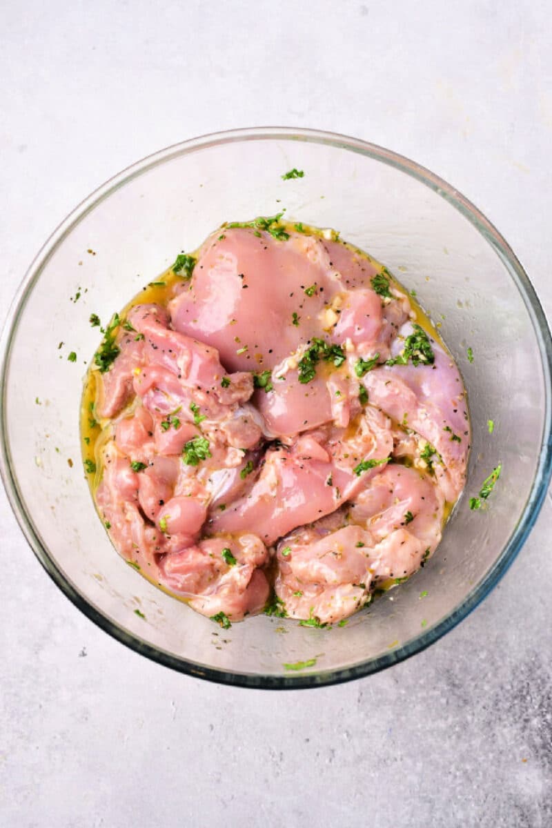 Easy Mediterranean Chicken Marinade Chicken Thigh Marinade