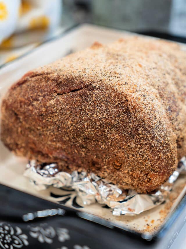 Best Top Round Roast Recipe with Dry Rub Medium Rare