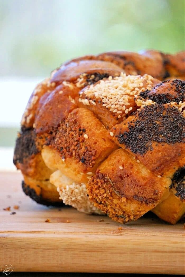 Savory Monkey Bread with Canned Biscuits