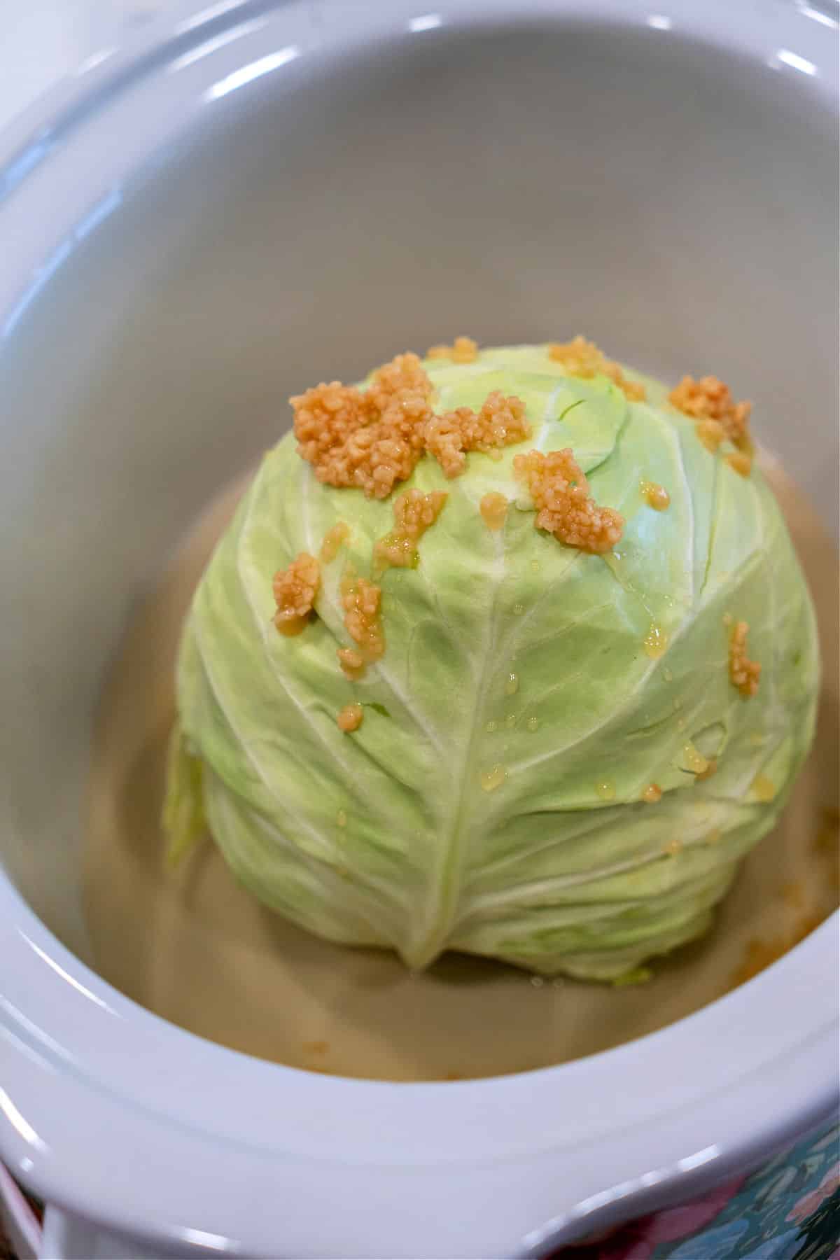 How to Cook a Whole Head of Cabbage in Slow Cooker